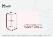 MEAVO SOHO PHONE BOOTH A Manual Del Propietário