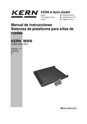 KERN and SOHN MWN Serie Manual De Instrucciones