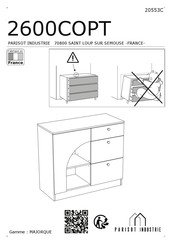 Parisot Industrie 2600COPT Manual De Instrucciones