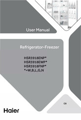 Haier HSR3918EWPG Manual Del Usuario