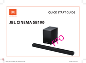 JBL CINEMA SB190 Guia De Inicio Rapido