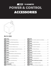 Dometic RL12-200 Instrucciones De Montaje Y De Uso