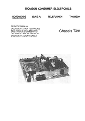 THOMSON TX91 Documentación Técnica