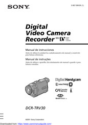 Sony DCR-TRV30 Manual De Instrucciones