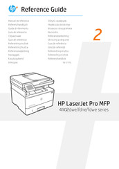 HP LaserJet Pro MFP 4102dwe Serie Guía De Referencia