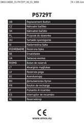 Emos P5729T Manual De Instrucciones