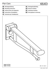 KEUCO Plan Care 34903 1737 Serie Instrucciones De Instalación