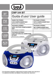 Trevi CMP 544 BT Guia Del Usuario