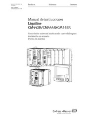 Endress+Hauser Liquiline CM442R Manual De Instrucciones