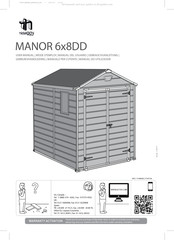 Keter MANOR 6x8DD Manual Del Usuario