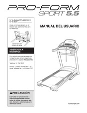 Pro-Form PFTL50921-INT.0 Manual Del Usuario