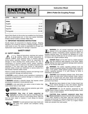 Enerpac ZW4-5 Manual De Instrucciones