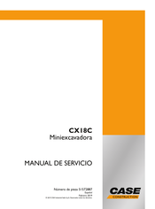 CASE CONSTRUCTION CX18C Manual De Servicio