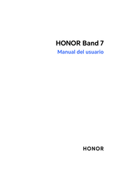 honor Band 7 Manual Del Usuario