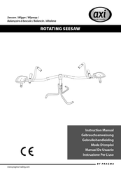 Pragma Axi ROTATING SEESAW Manual De Usuario