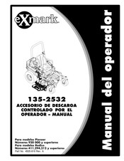 Exmark 135-2532 Manual Del Operador