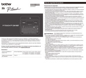 Brother P-TOUCH PT-D610BT Manual Del Usuario