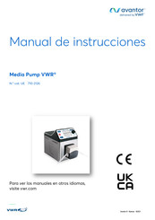 VWR avantor Media Pump Manual De Instrucciones