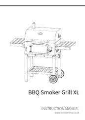 MonsterShop BBQ Smoker Grill XL Manual De Instrucciones