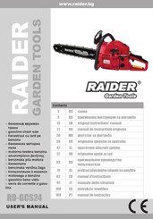Raider RD-GCS24 Manual De Instrucciones