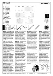 Wiemann 991616 Manual De Instrucciones