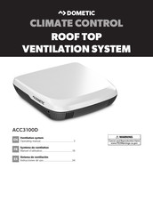 Dometic ACC3100D Instrucciones De Uso