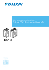 Daikin VRV 5 REYA10A7Y1B Guía De Referencia Para El Instalador Y El Usuario