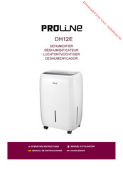 Proline DH12E Manual De Instrucciones