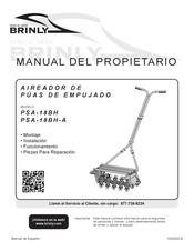 Brinly PSA-18BH Manual Del Propietário