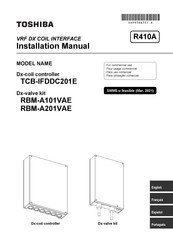 Toshiba RBM-A101VAE Manual Del Usuario