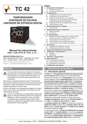 ASCON TECNOLOGIC TC 42 Manual De Instrucciones