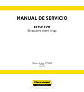 New Holland E175C EVO Manual De Servicio