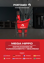 PORTAMIX Mega Hippo Instrucciones De Funcionamiento Y Seguridad