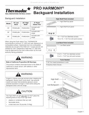 Thermador Pro Harmony Professional PA30GLBH Manual De Instalación