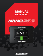 FuelTech NANO PRO Manual De Usuario