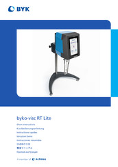 BYK o-visc RT Lite Instrucciones