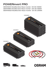 Osram POWERinvert PRO OEINVMB10 Manual De Instrucciones