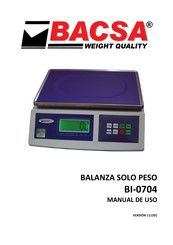 Bacsa BI-0704 Manual De Uso