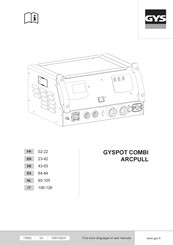 GYS POT COMBI ARCPULL Manual De Instrucciones
