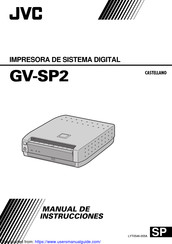 JVC GV-SP2 Manual De Instrucciones