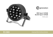 thomann Fun Generation RED Spot 18 RGB Manual De Instrucciones