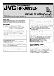 JVC HR-J693EN Manual De Instrucciones