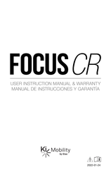 Etac KI Mobility FOCUS CR Manual De Instrucciones Y Garantía