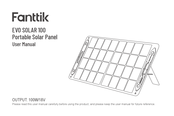 fanttik EVO SOLAR 100 Manual De Usuario