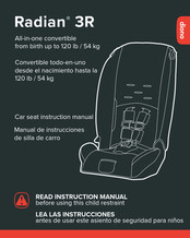 Diono Radian 3R Manual Del Usuario