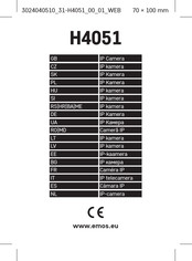 Emos H4051 Manual De Instrucciones