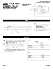 Uline H-9976 Ensamble Manual