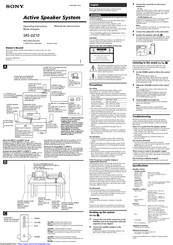 Sony SRS-DZ10 Manual De Instrucciones