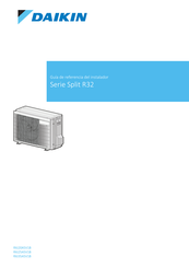 Daikin RXJ20A5V1B Guía De Referencia Del Instalador