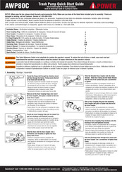 iPower AWP80C Guia De Inicio Rapido